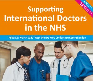 Read more about the article Supporting  International Doctors  in the NHS – Friday 27th March 2020, London